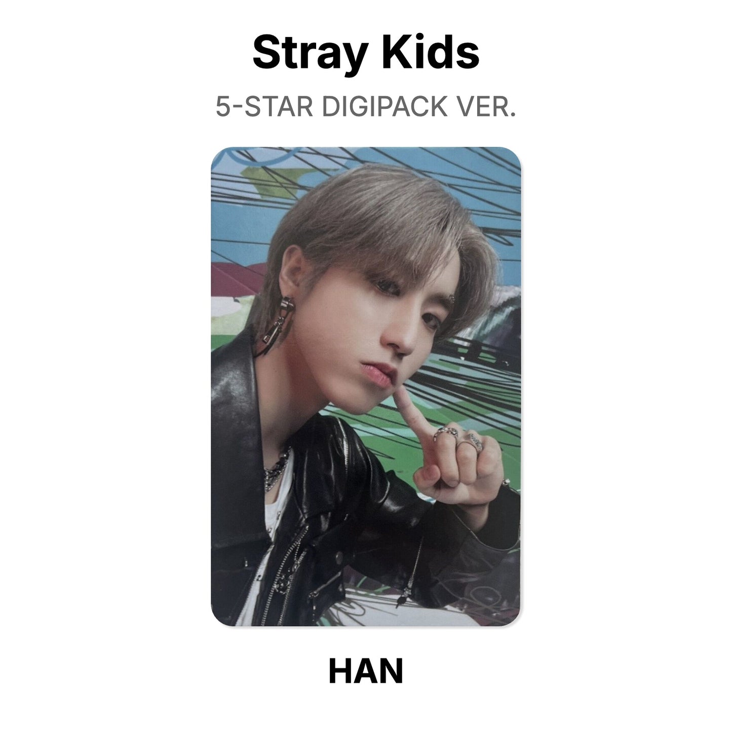 Stray Kids 5-STAR DIGIPACK VER. photocard ufficiale