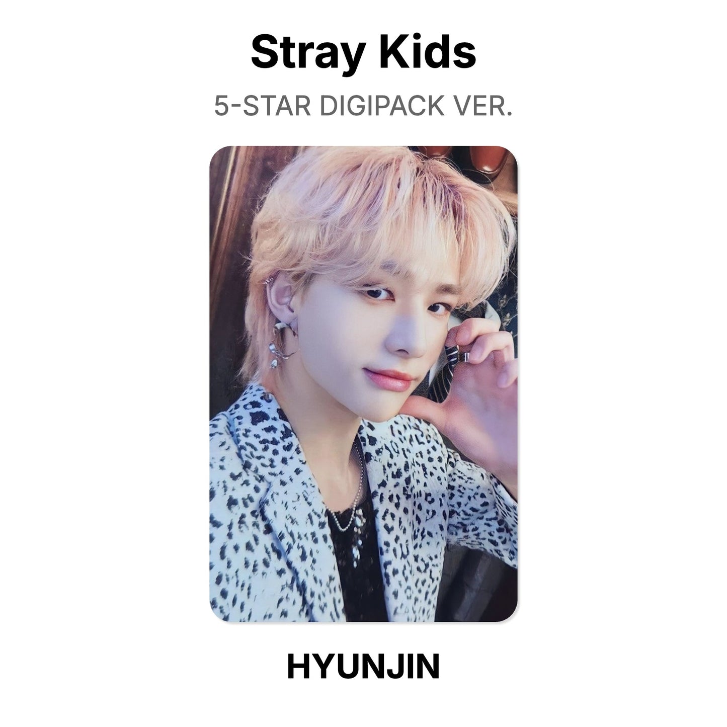 Stray Kids 5-STAR DIGIPACK VER. photocard ufficiale