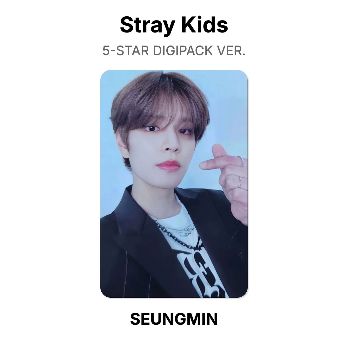 Stray Kids 5-STAR DIGIPACK VER. photocard ufficiale