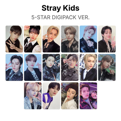 Stray Kids 5-STAR DIGIPACK VER. photocard ufficiale