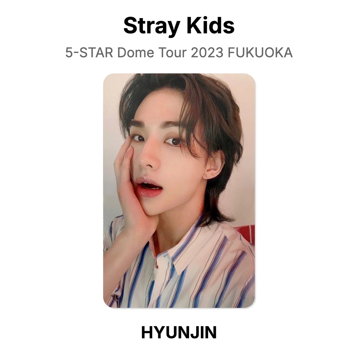 Stray Kids 5-STAR Dome Tour 2023 FUKUOKA Official Photocard