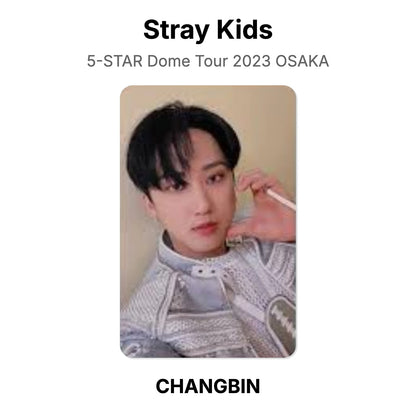 Stray Kids 5-STAR Dome Tour 2023 OSAKA photocard resmi