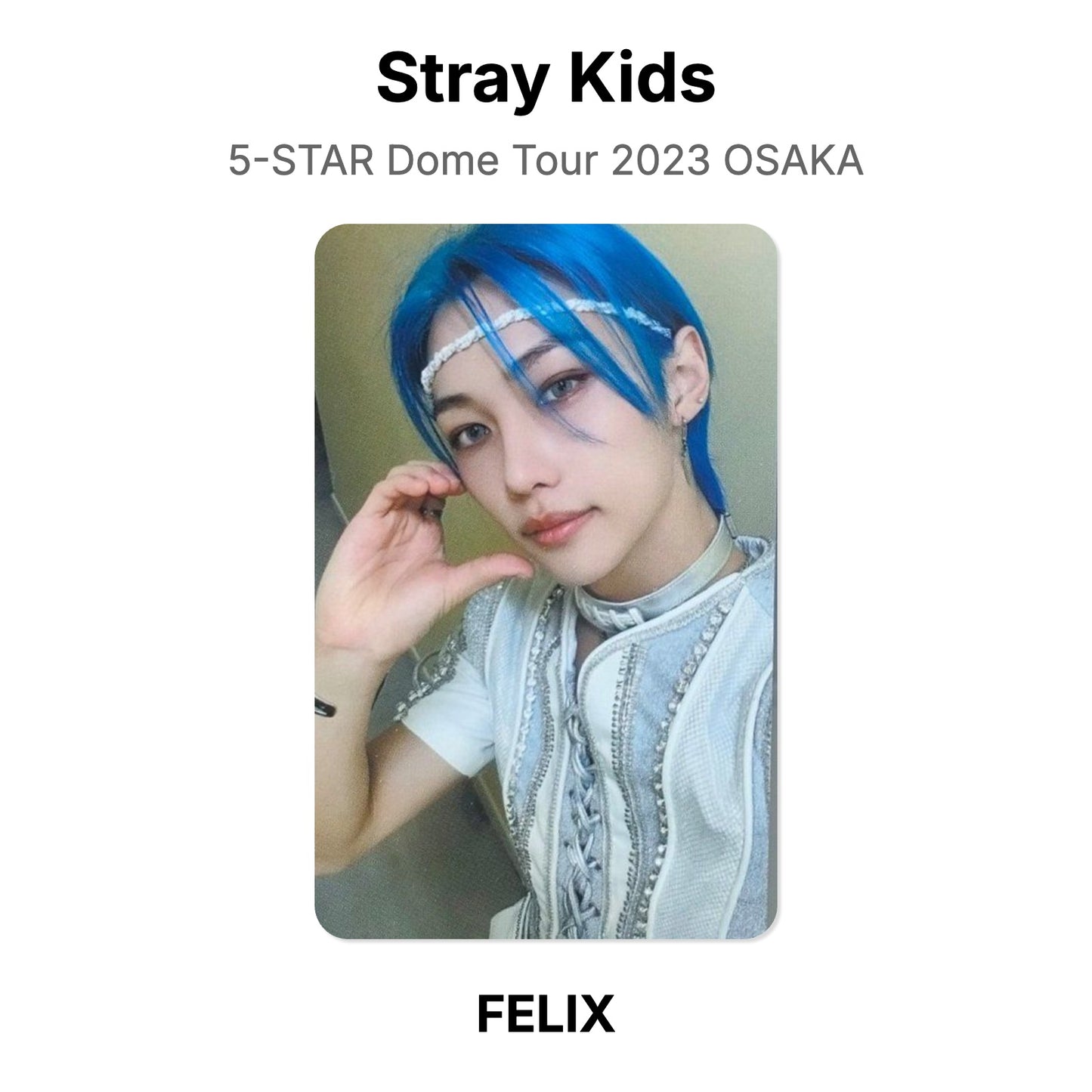 Stray Kids 5-STAR Dome Tour 2023 OSAKA photocard resmi