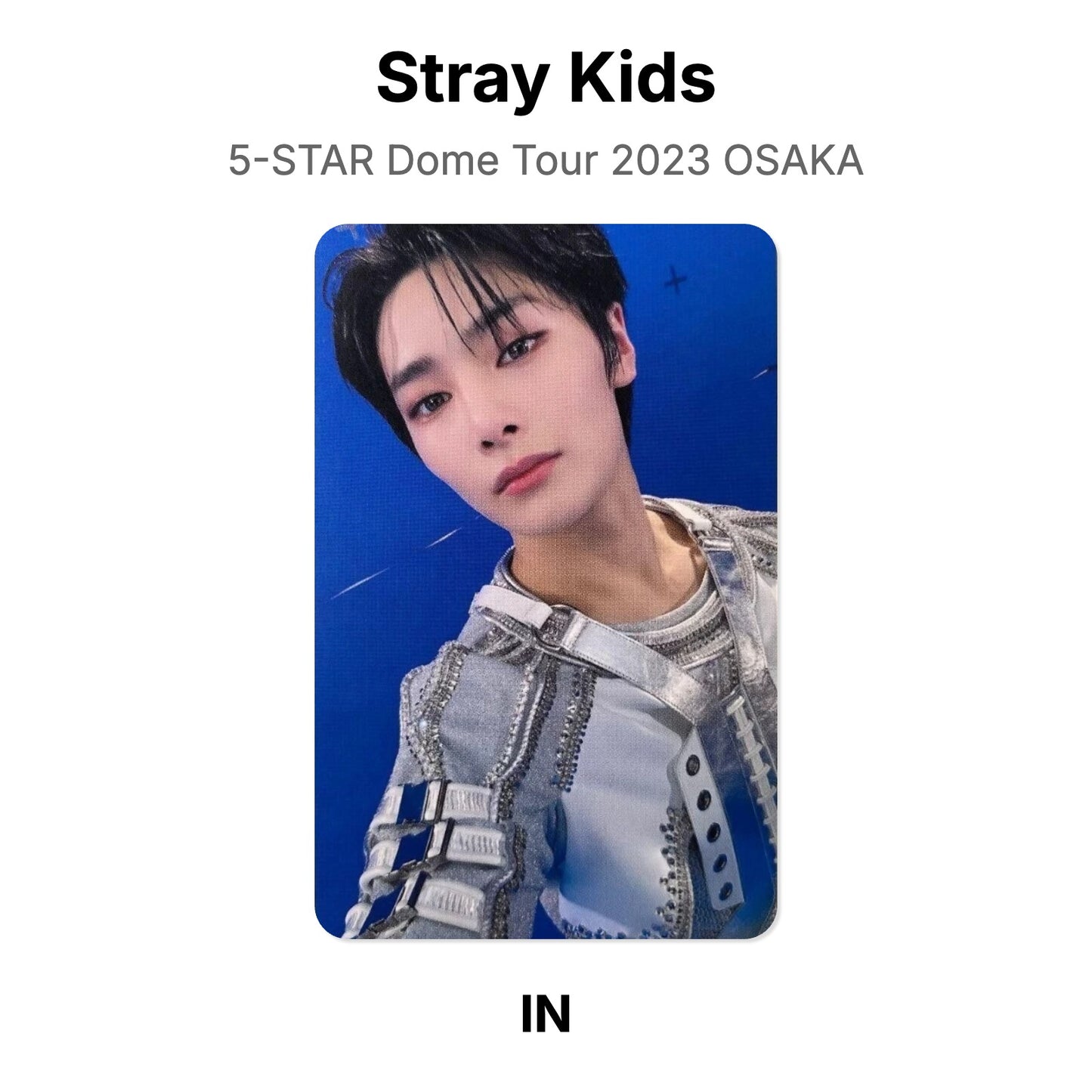 Stray Kids 5-STAR Dome Tour 2023 OSAKA photocard resmi