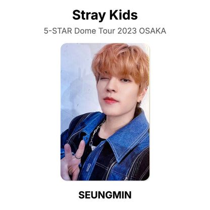 Stray Kids 5-STAR Dome Tour 2023 OSAKA photocard resmi