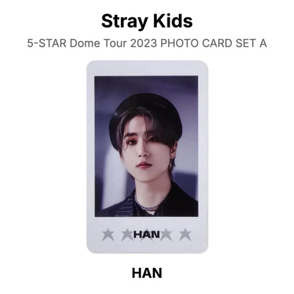 Stray Kids 5-STAR Dome Tour 2023 PHOTO CARD SET A photocard oficial