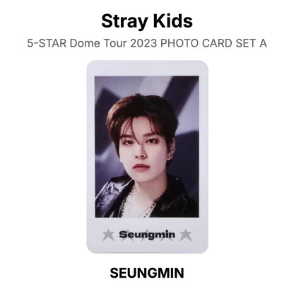 Stray Kids 5-STAR Dome Tour 2023 PHOTO CARD SET A photocard oficial