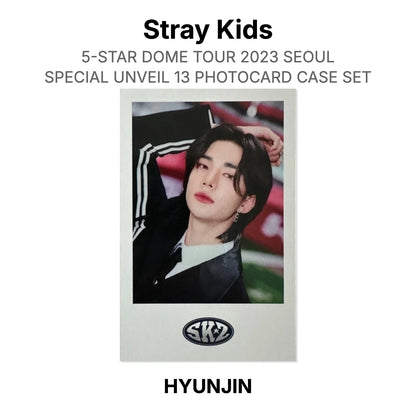 Stray Kids 5-STAR DOME TOUR 2023 SEOUL SPECIAL UNVEIL 13 PHOTOCARD CASE SET официальная фотокарта