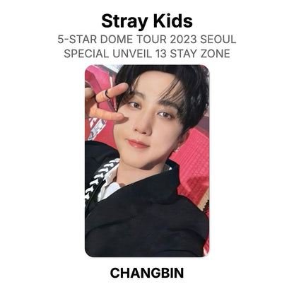 Stray Kids 5-STAR DOME TOUR 2023 SEOUL SPECIAL UNVEIL 13 STAY ZONE Official Photocard