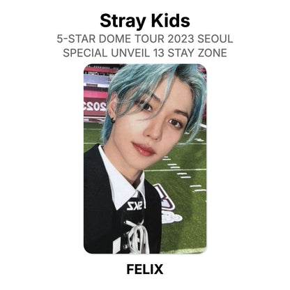 Stray Kids 5-STAR DOME TOUR 2023 SEOUL SPECIAL UNVEIL 13 STAY ZONE Official Photocard