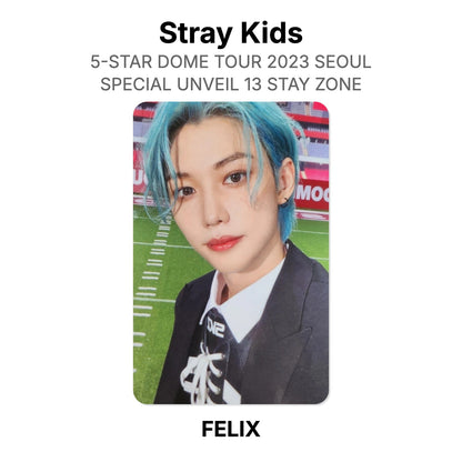 Stray Kids 5-STAR DOME TOUR 2023 SEOUL SPECIAL UNVEIL 13 STAY ZONE Official Photocard
