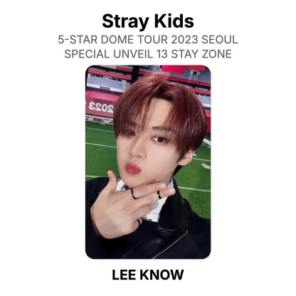 Stray Kids 5-STAR DOME TOUR 2023 SEOUL SPECIAL UNVEIL 13 STAY ZONE Official Photocard