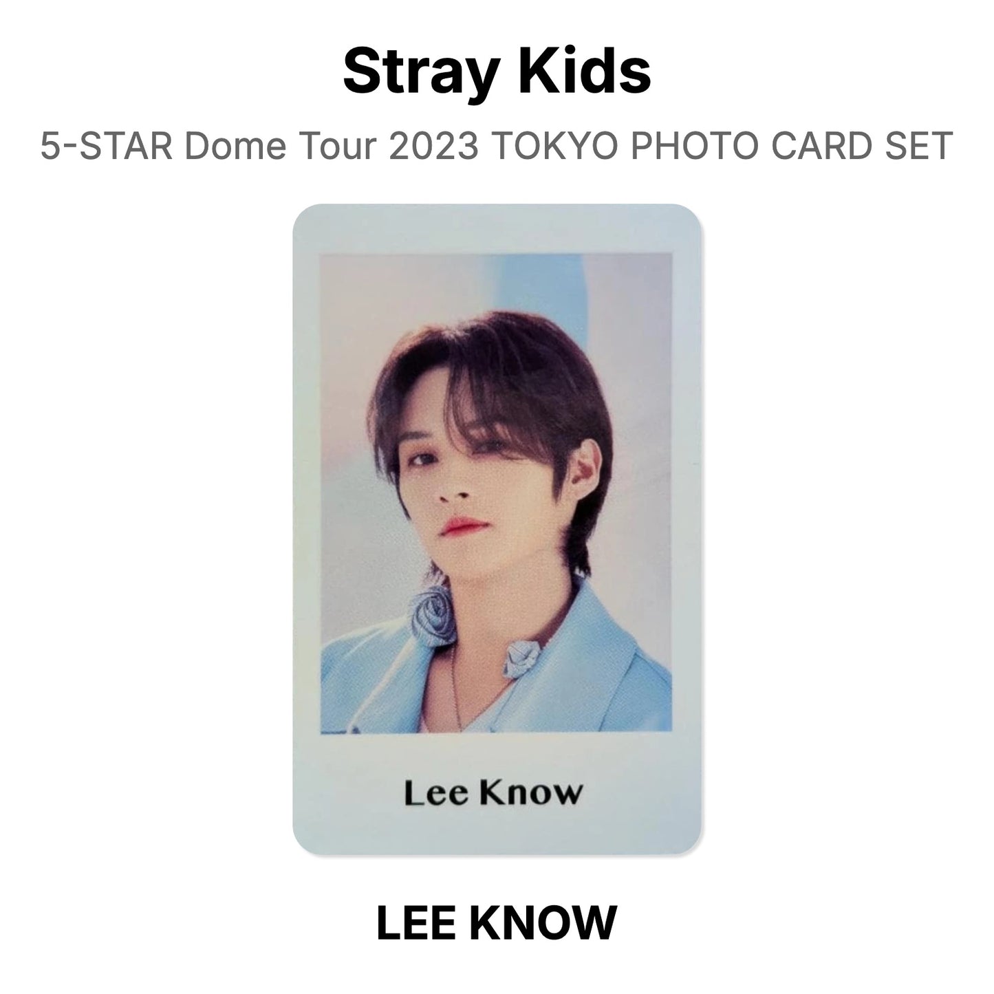 Stray Kids 5-STAR Dome Tour 2023 TOKYO PHOTO CARD SET Official Photocard