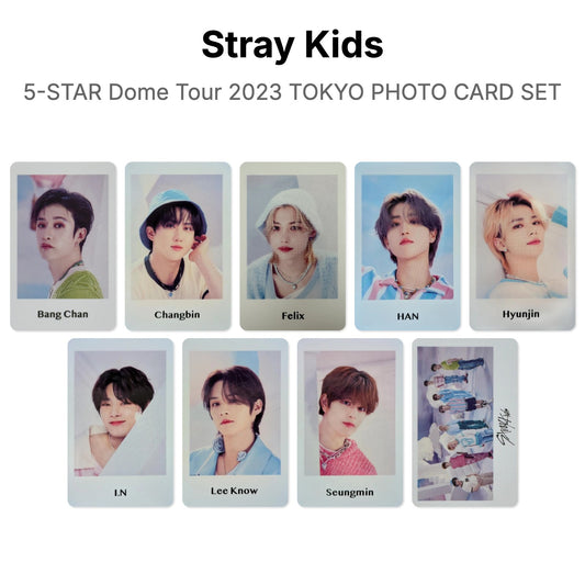 Stray Kids 5-STAR Dome Tour 2023 TOKYO PHOTO CARD SET Official Photocard
