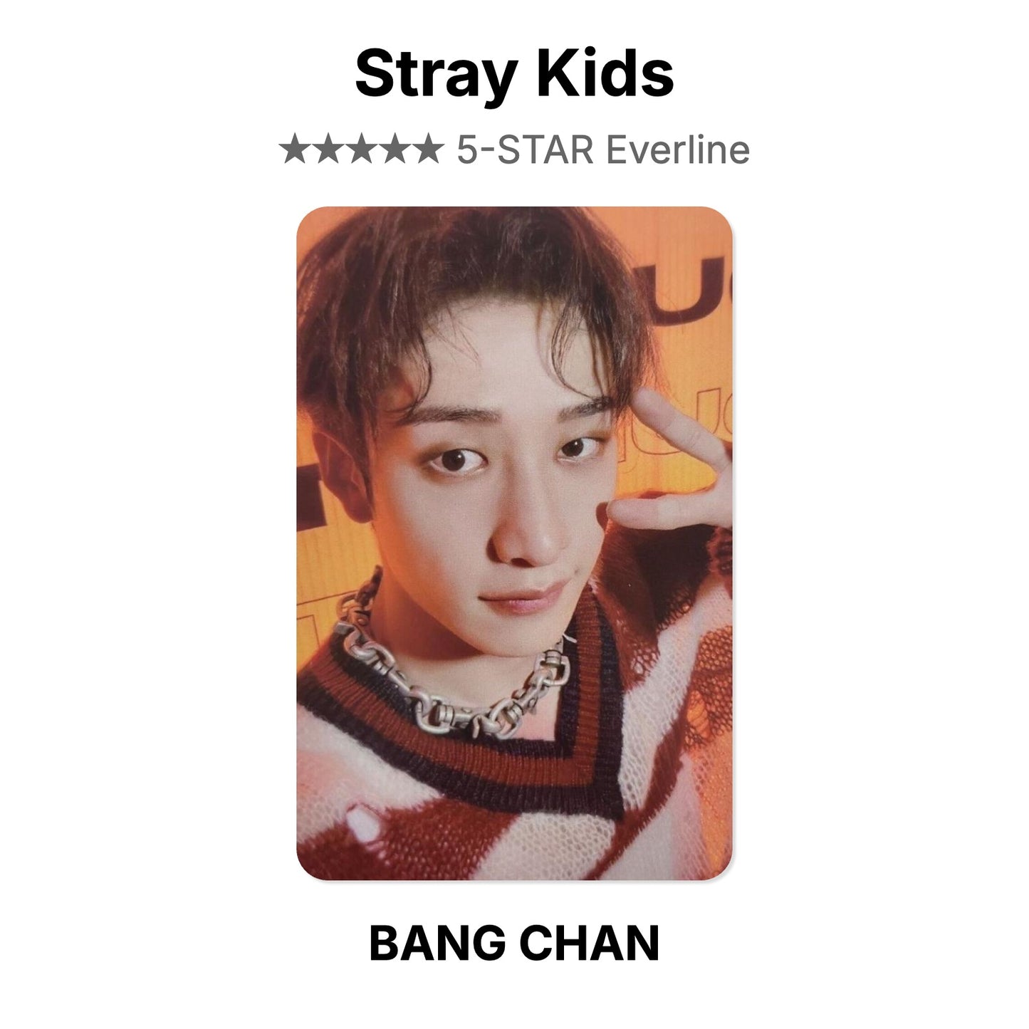 Stray Kids 5-STAR Everline Official Photocard