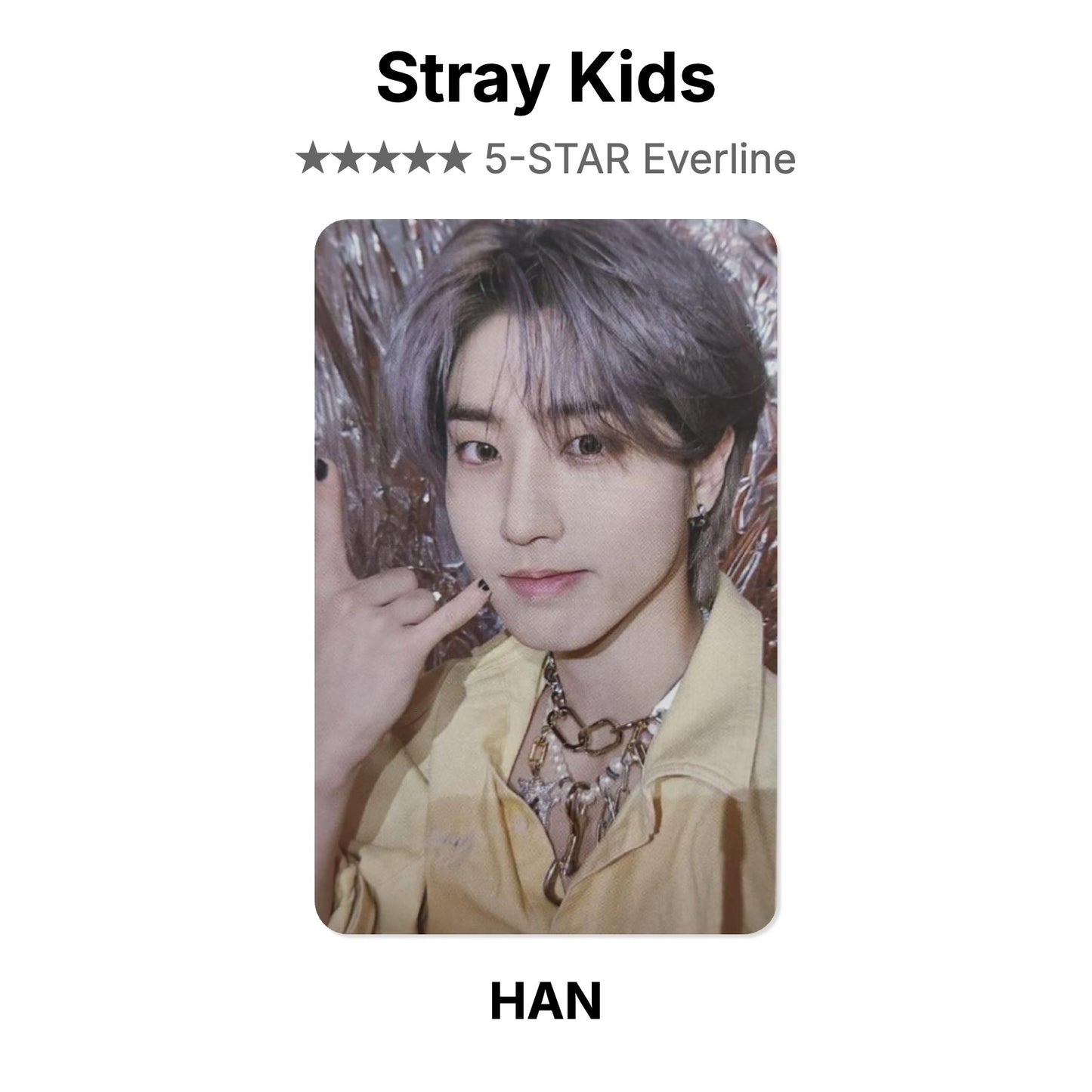 Stray Kids 5-STAR Everline Official Photocard
