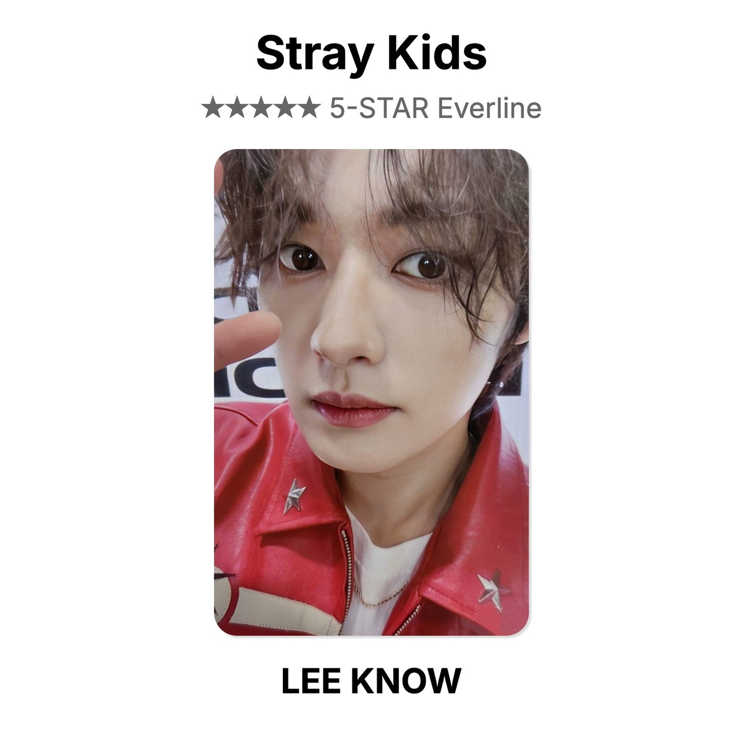 Stray Kids 5-STAR Everline Official Photocard