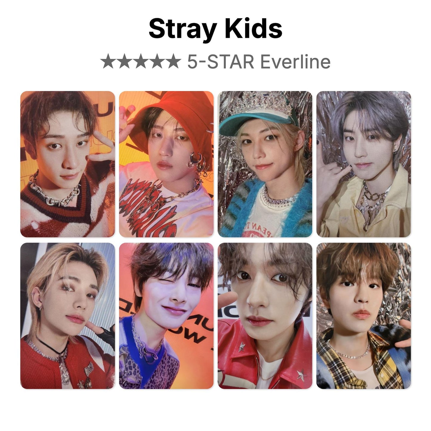 Stray Kids 5-STAR Everline Official Photocard