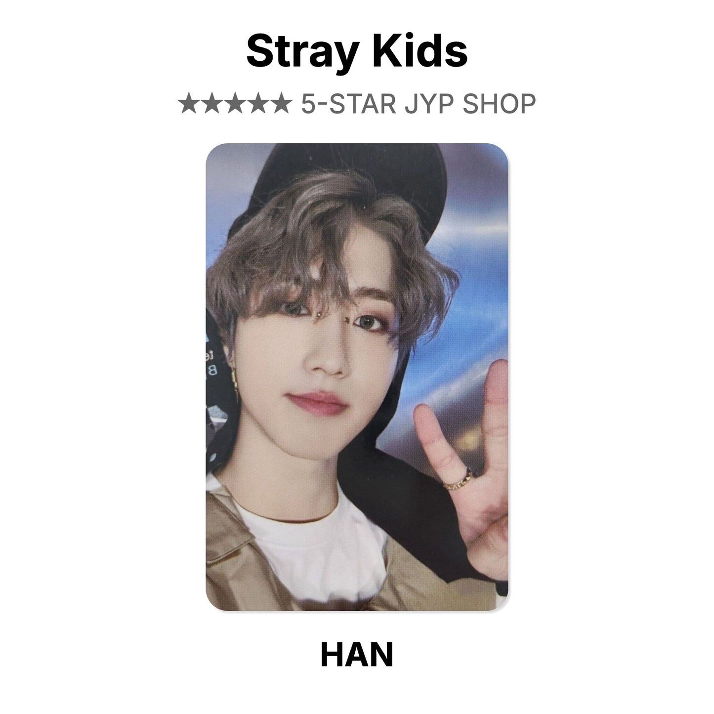 Stray Kids 5-STAR JYP SHOP โฟโต้การ์ดของแท้