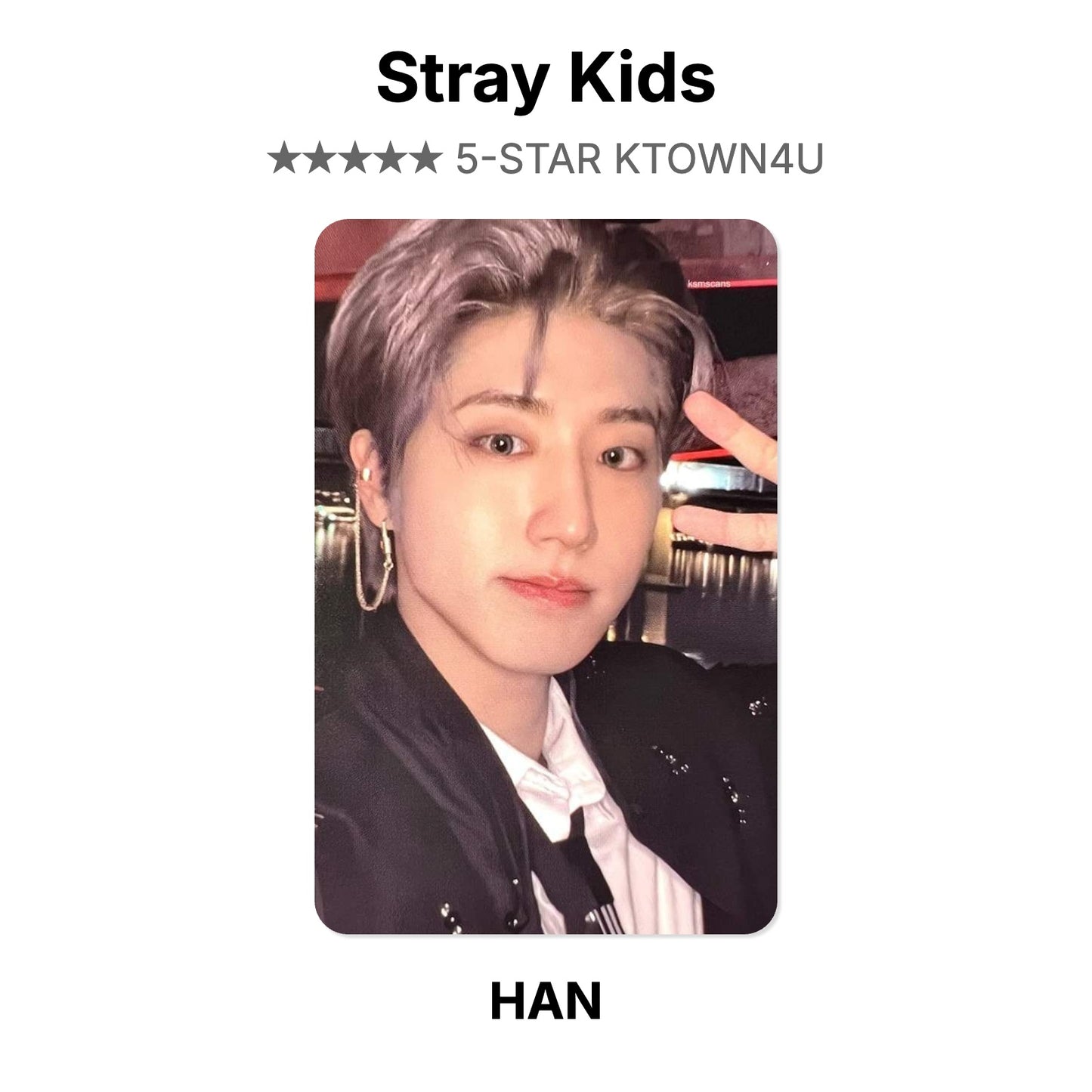 Stray Kids 5-STAR KTOWN4U Official Photocard