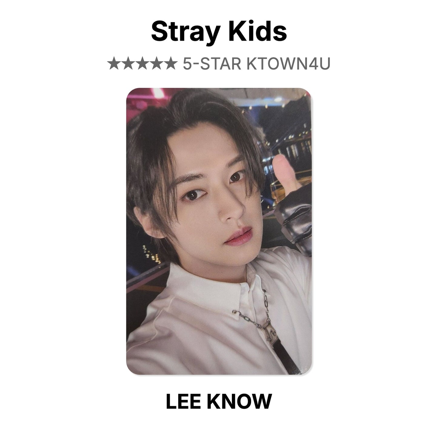 Stray Kids 5-STAR KTOWN4U Official Photocard