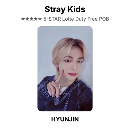 Stray Kids 5-STAR Lotte Duty Free POB photocard oficial