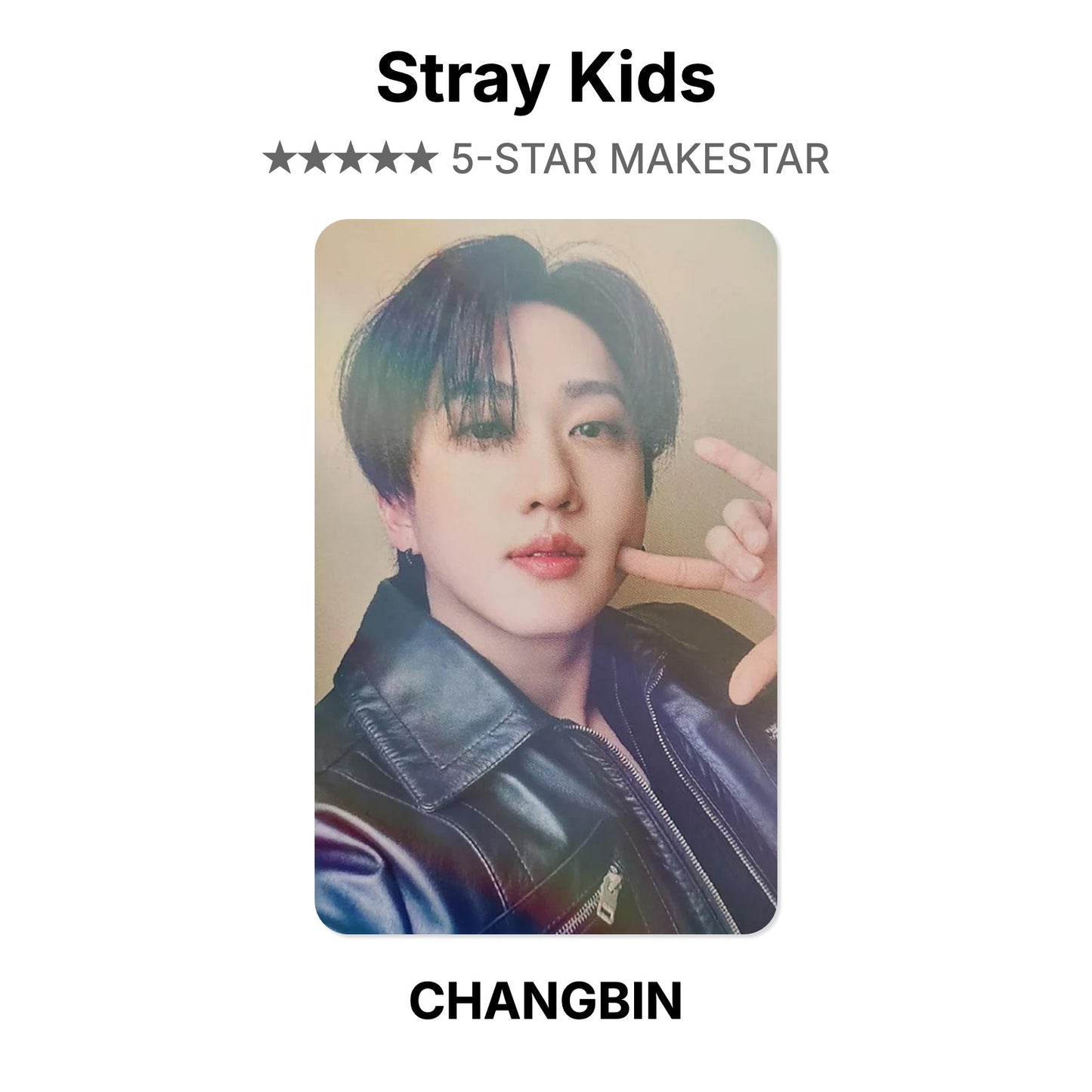 Stray Kids 5-STAR MAKESTAR Official Photocard