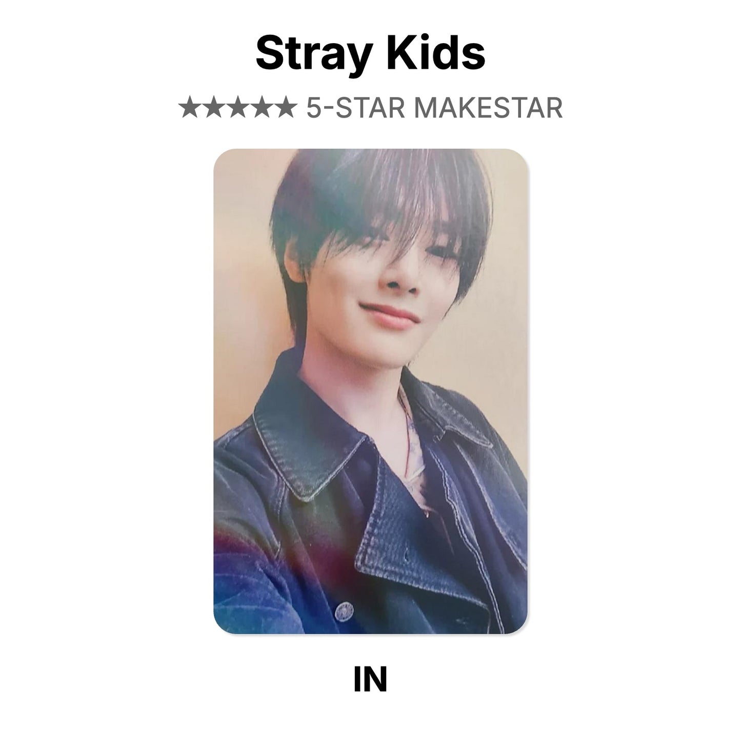 Stray Kids 5-STAR MAKESTAR Official Photocard