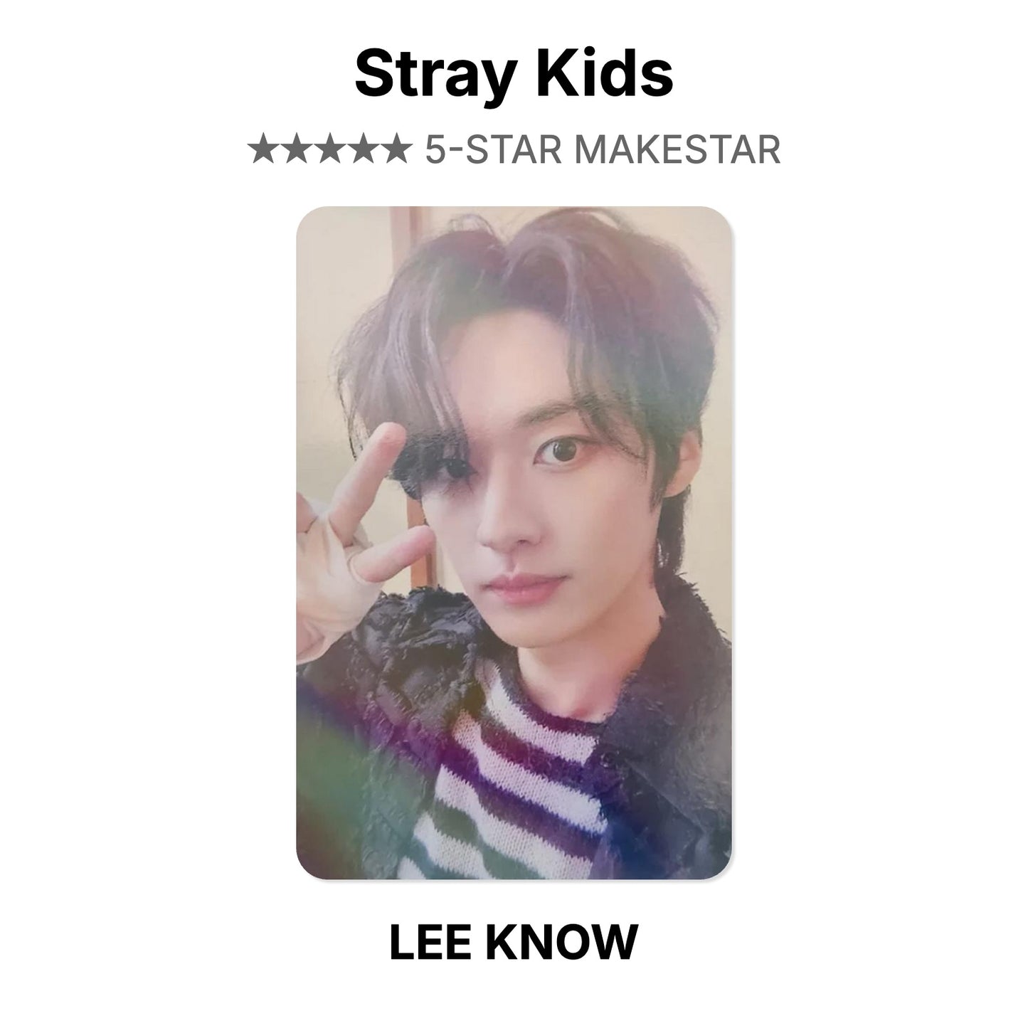 Stray Kids 5-STAR MAKESTAR Official Photocard