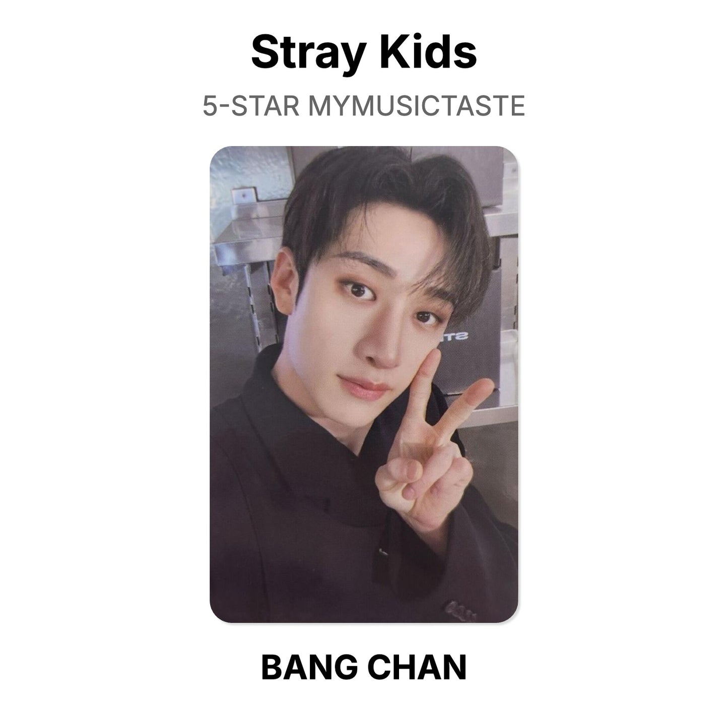 Stray Kids 5-STAR MYMUSICTASTE virallinen Photocard