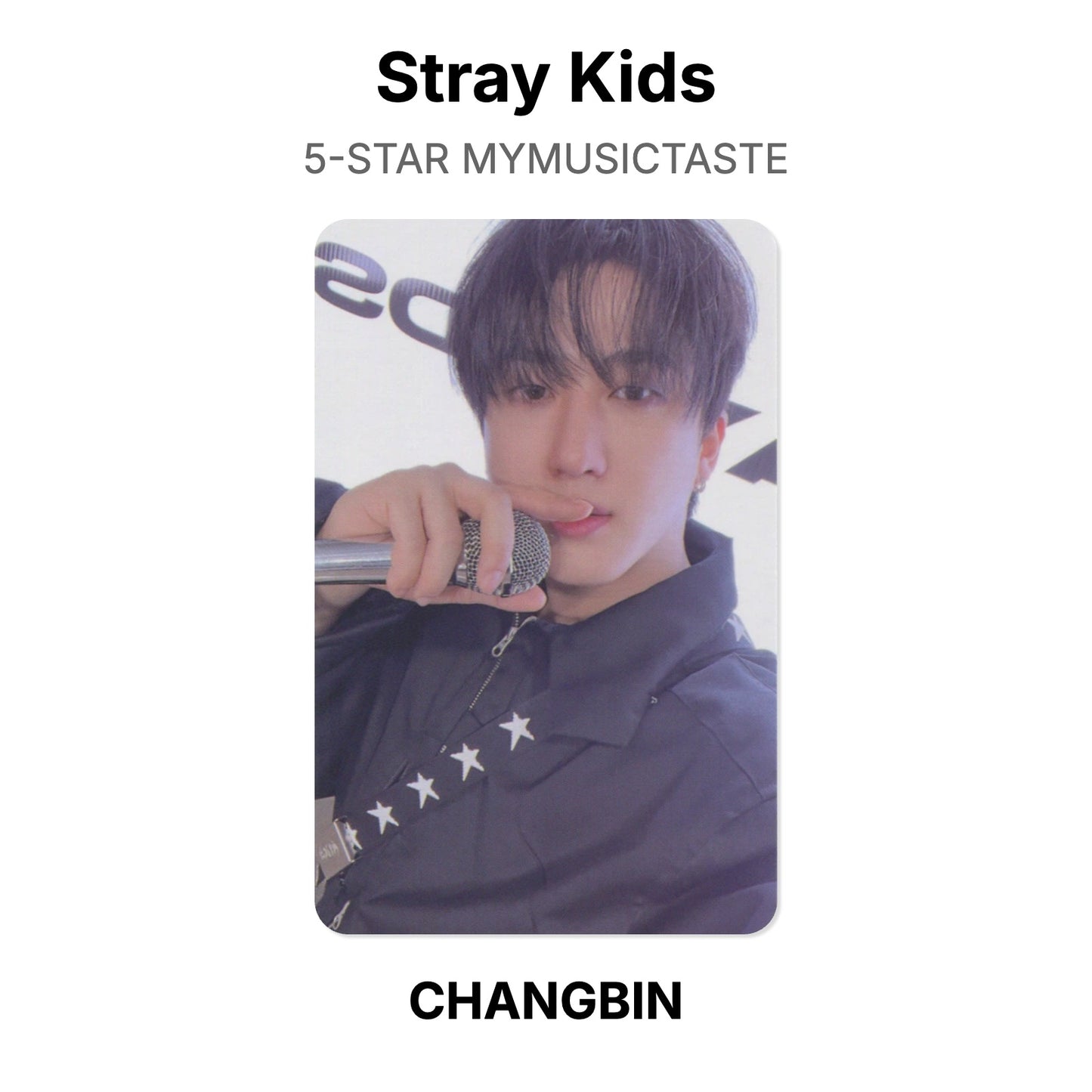 Stray Kids 5-STAR MYMUSICTASTE virallinen Photocard