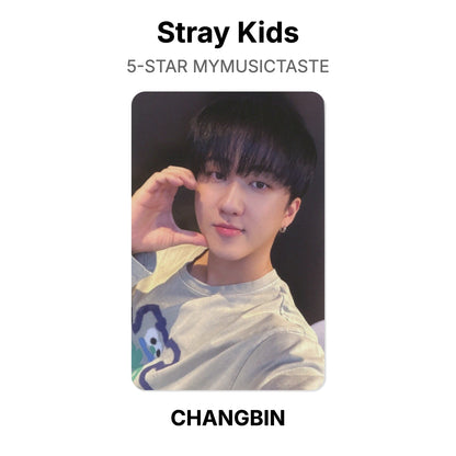 Stray Kids 5-STAR MYMUSICTASTE virallinen Photocard