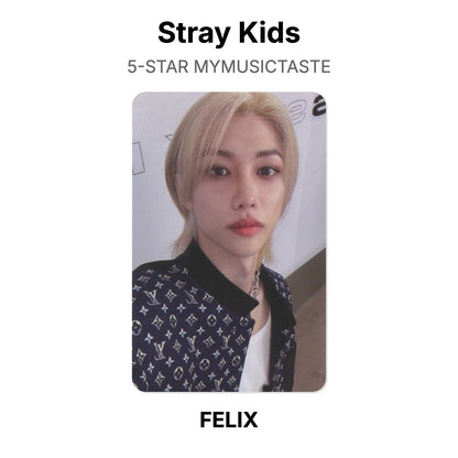 Stray Kids 5-STAR MYMUSICTASTE virallinen Photocard