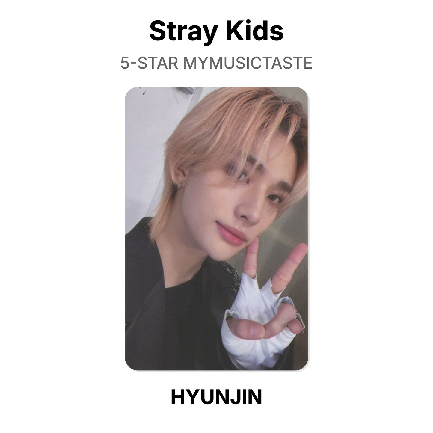 Stray Kids 5-STAR MYMUSICTASTE virallinen Photocard
