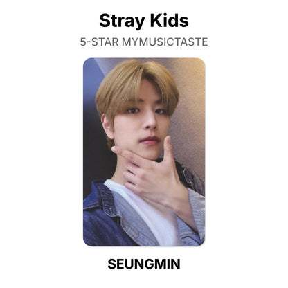 Stray Kids 5-STAR MYMUSICTASTE virallinen Photocard