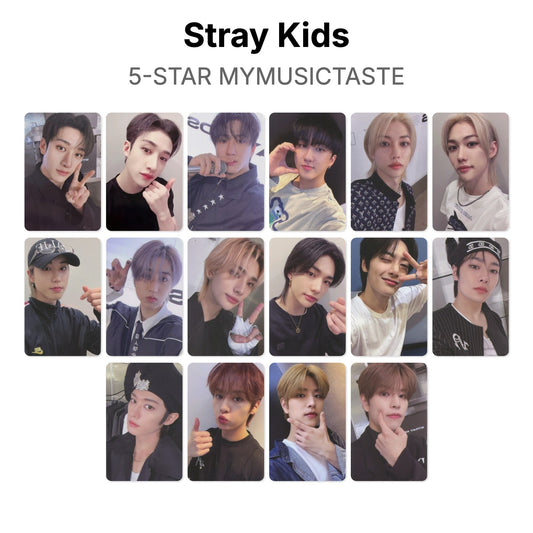 Stray Kids 5-STAR MYMUSICTASTE photocard ufficiale