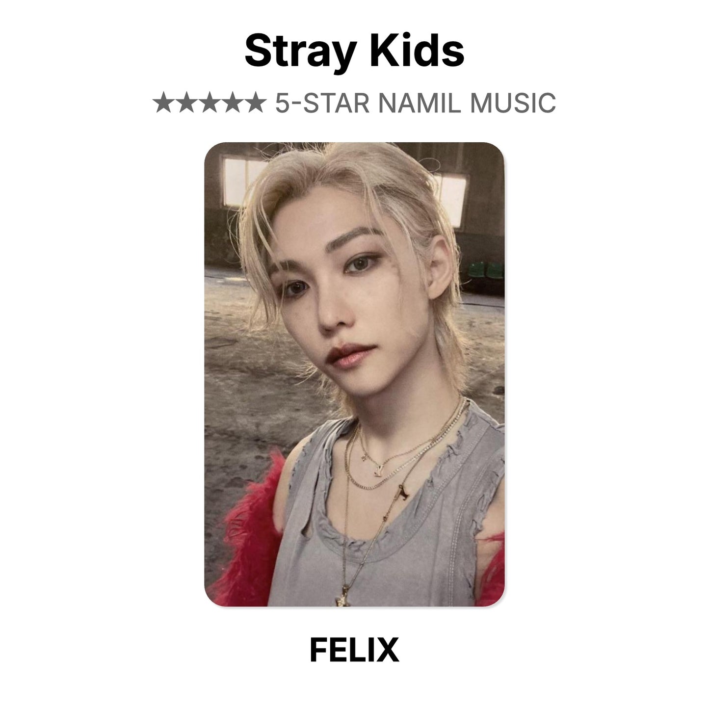 Stray Kids 5-STAR NAMIL MUSIC โฟโต้การ์ดของแท้