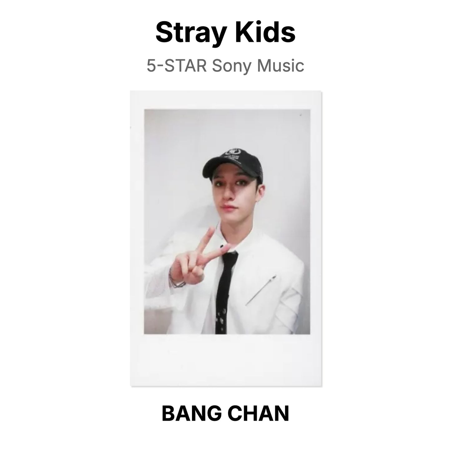 Stray Kids 5-STAR Sony Music officiellt Photocard