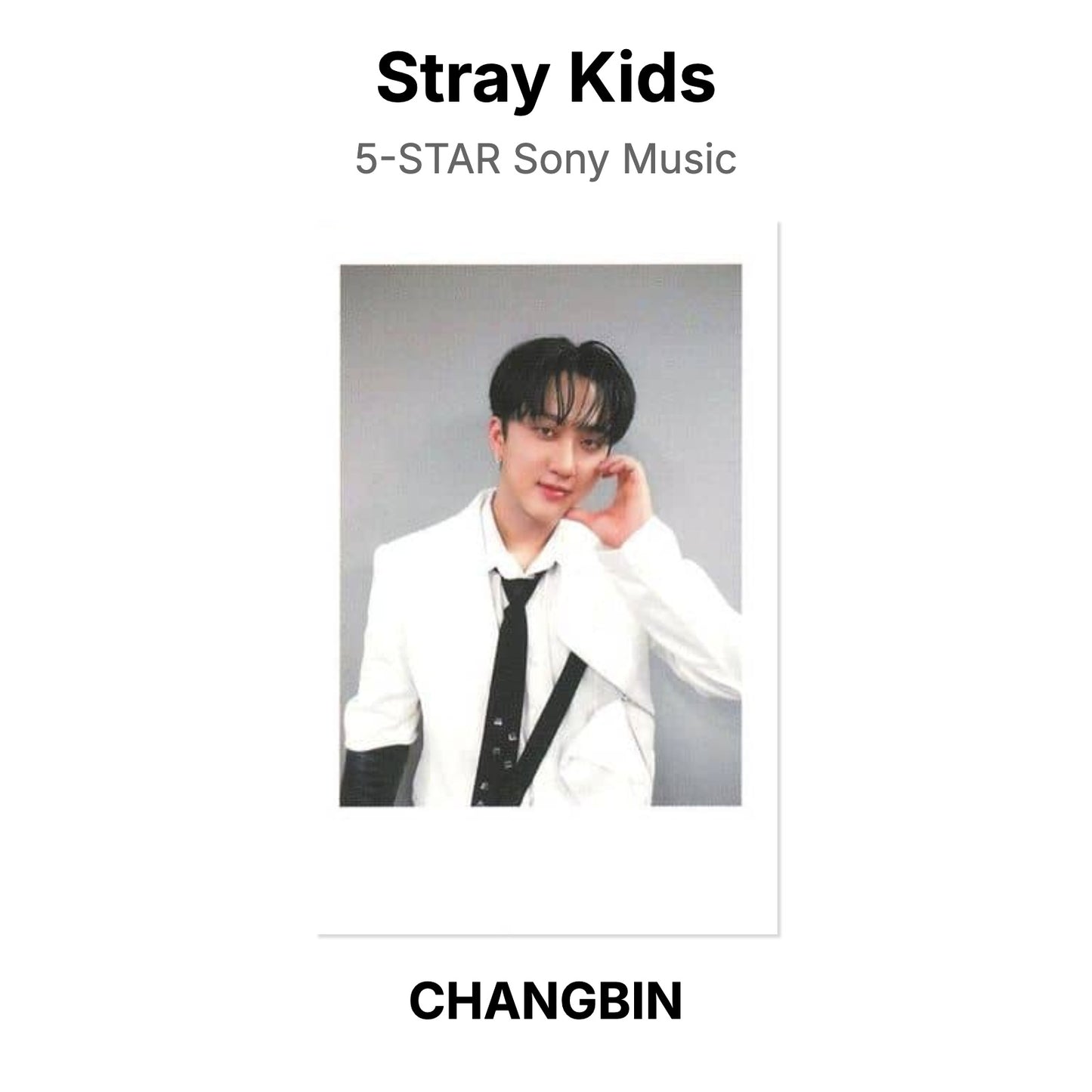 Stray Kids 5-STAR Sony Music officiellt Photocard
