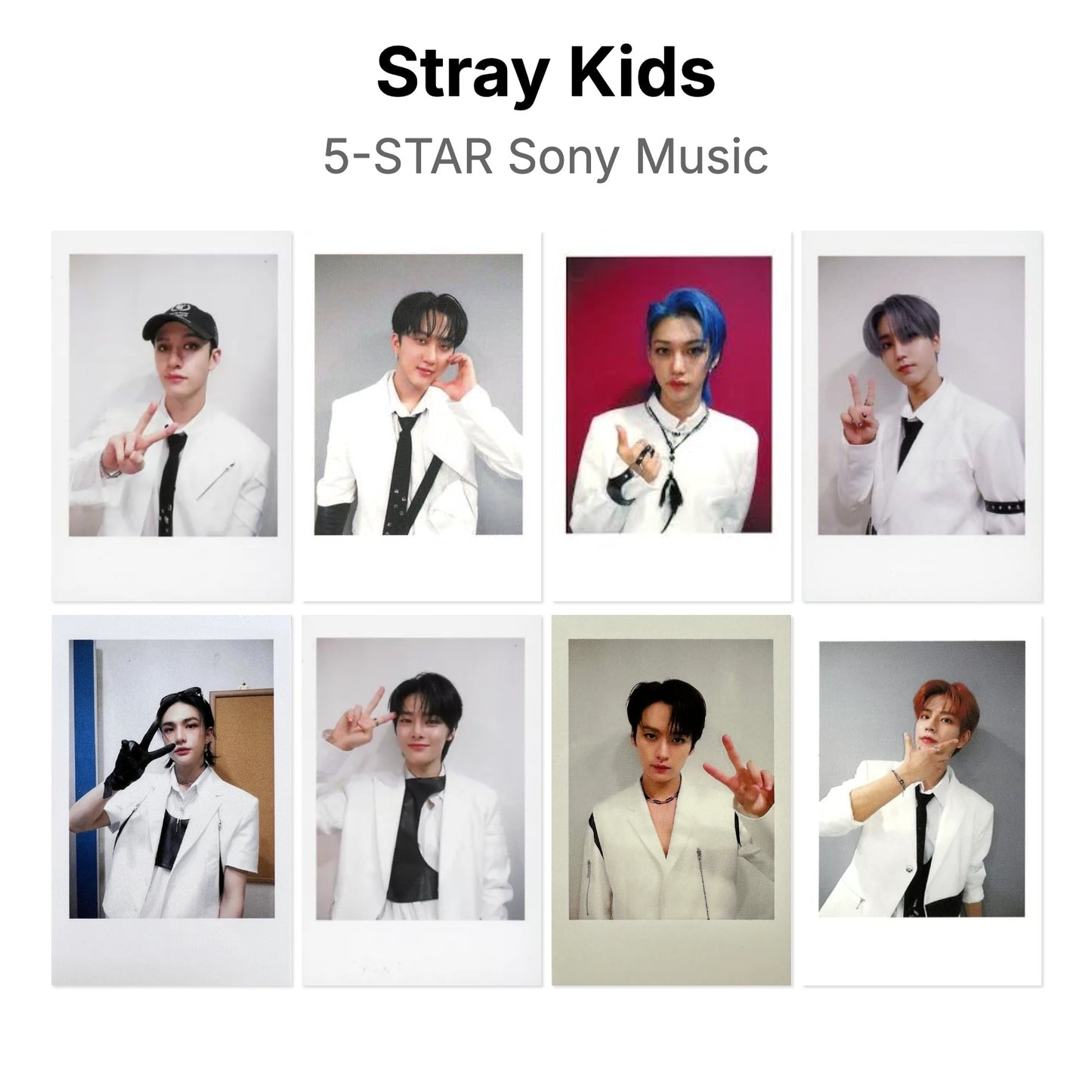 Stray Kids 5-STAR Sony Music officiellt Photocard