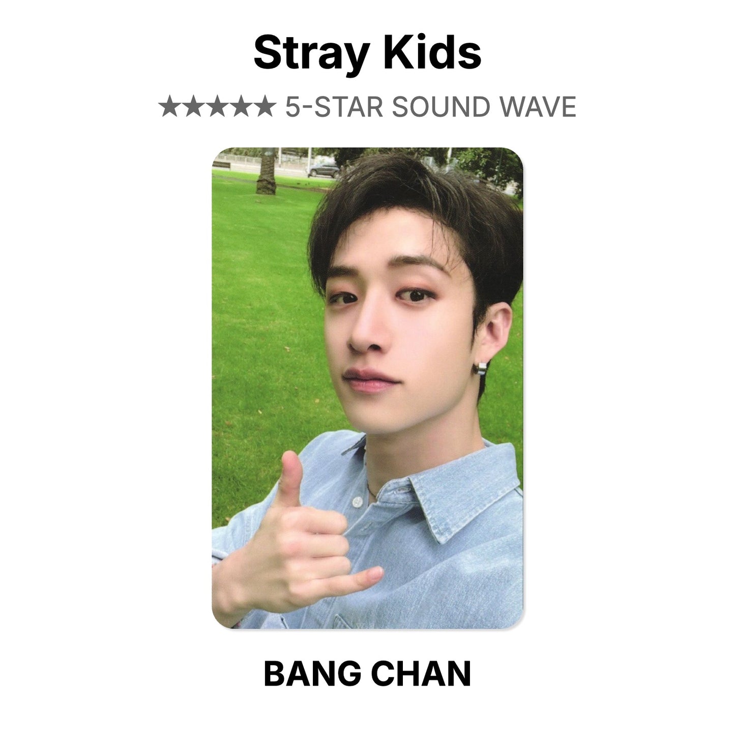 Stray Kids 5-STAR SOUND WAVE Official Photocard