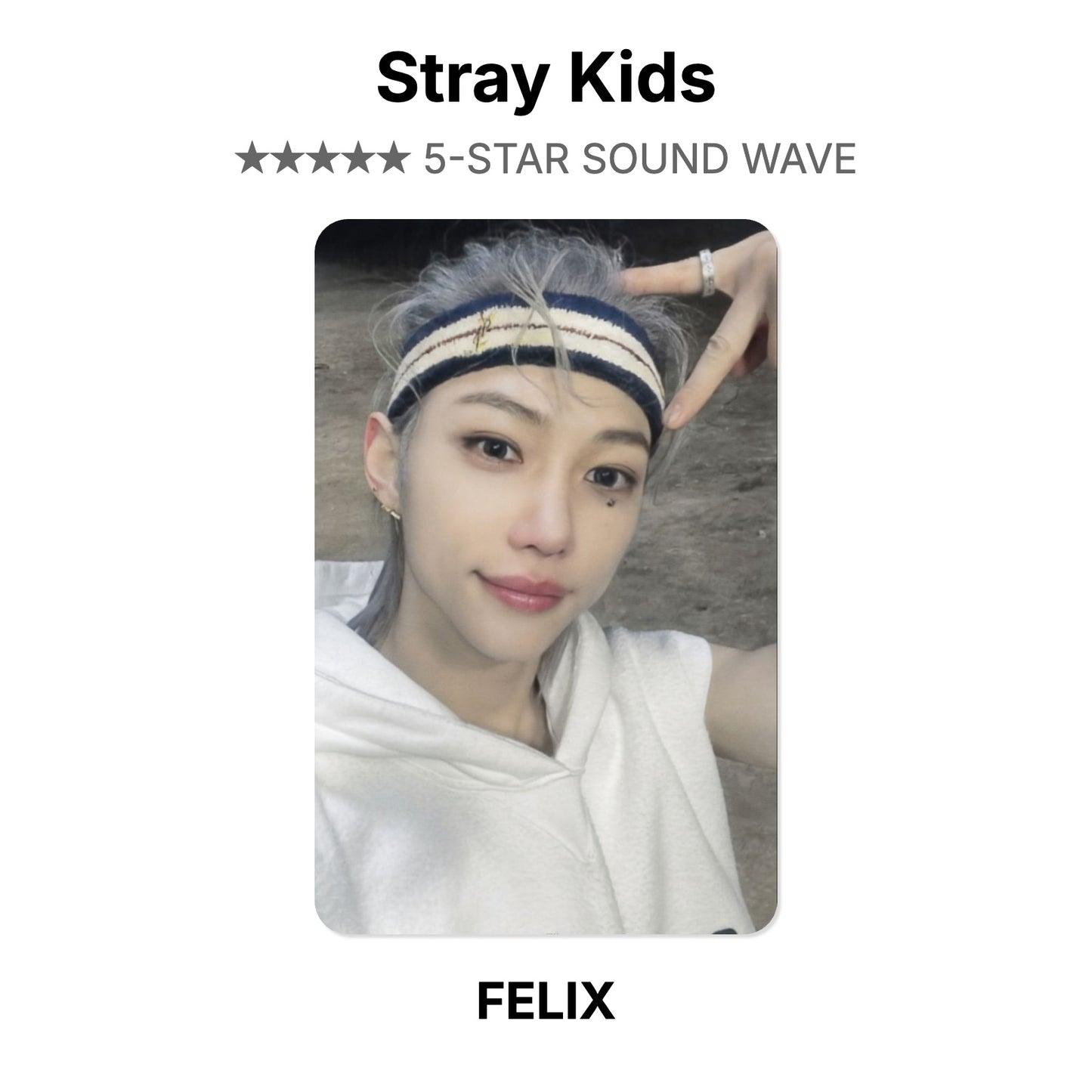 Stray Kids 5-STAR SOUND WAVE Official Photocard