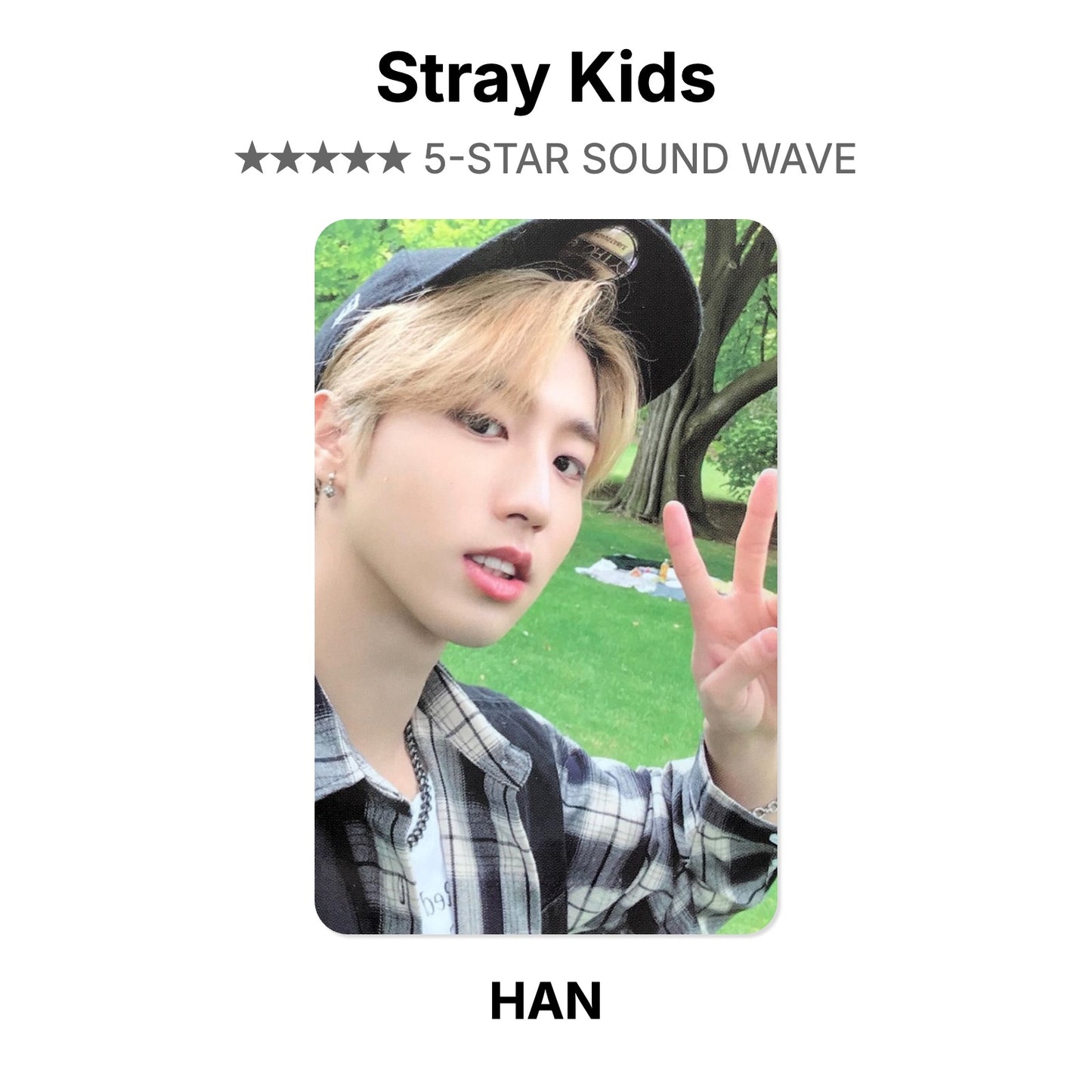 Stray Kids 5-STAR SOUND WAVE Official Photocard
