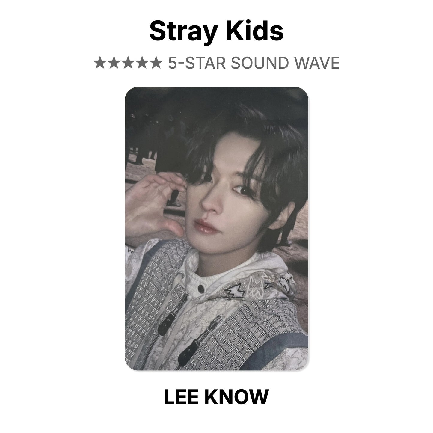 Stray Kids 5-STAR SOUND WAVE Official Photocard