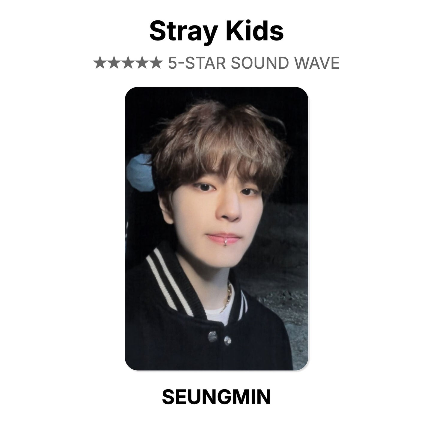 Stray Kids 5-STAR SOUND WAVE Official Photocard