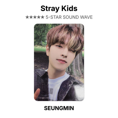 Stray Kids 5-STAR SOUND WAVE Official Photocard