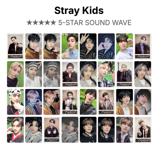 Stray Kids 5-STAR SOUND WAVE photocard ufficiale