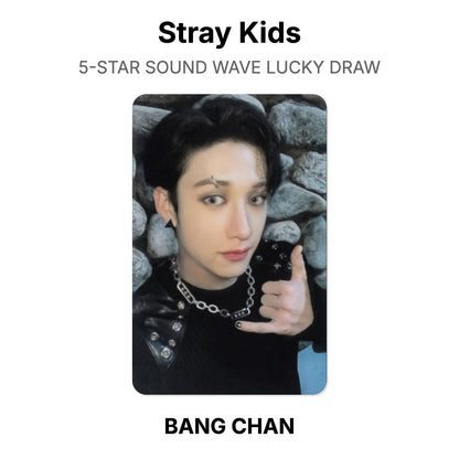 Stray Kids 5-STAR SOUND WAVE LUCKY DRAW Offizielle Photocard