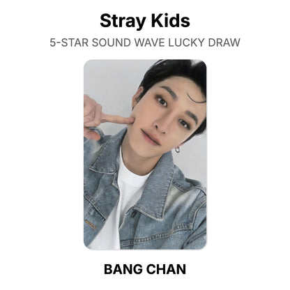 Stray Kids 5-STAR SOUND WAVE LUCKY DRAW Offizielle Photocard