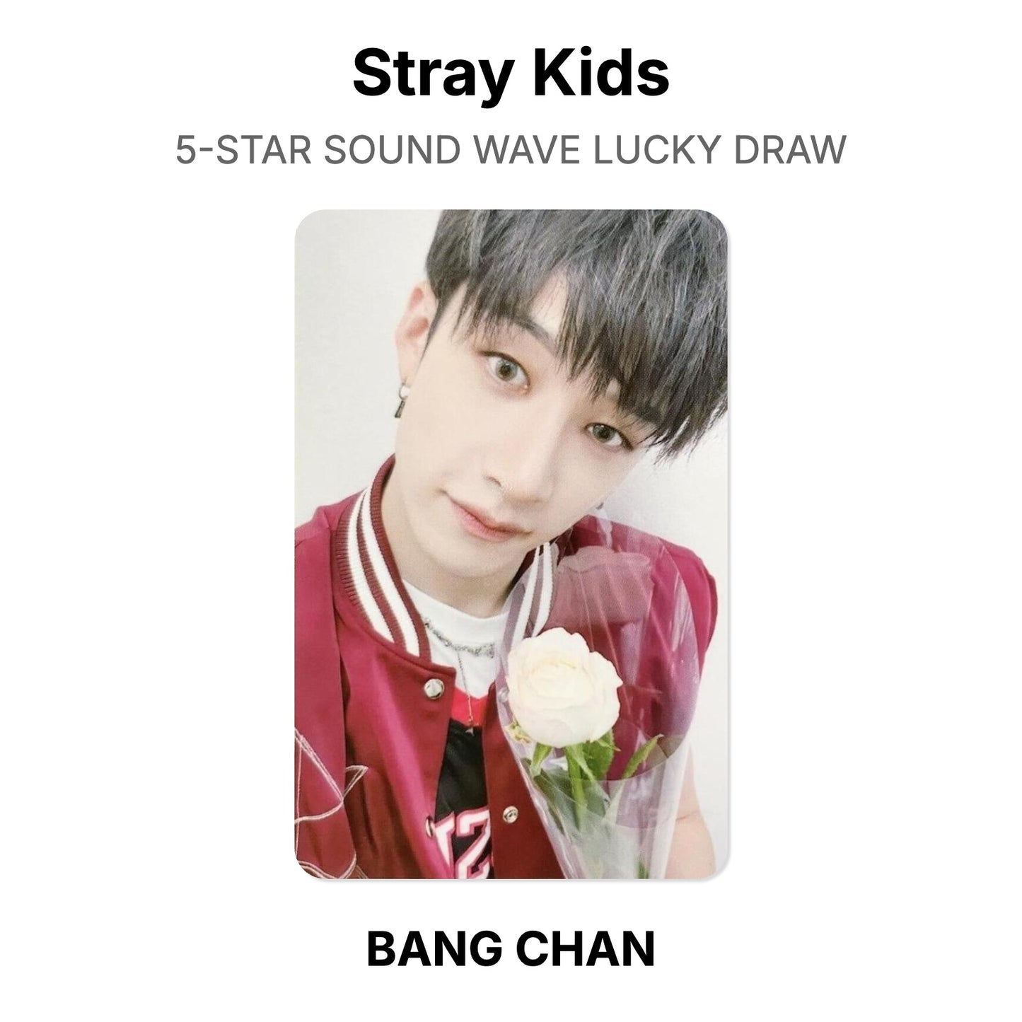 Stray Kids 5-STAR SOUND WAVE LUCKY DRAW Offizielle Photocard